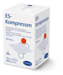 ES-Kompressen unsteril in Papierbeuteln, 17 fädig, 8-fach